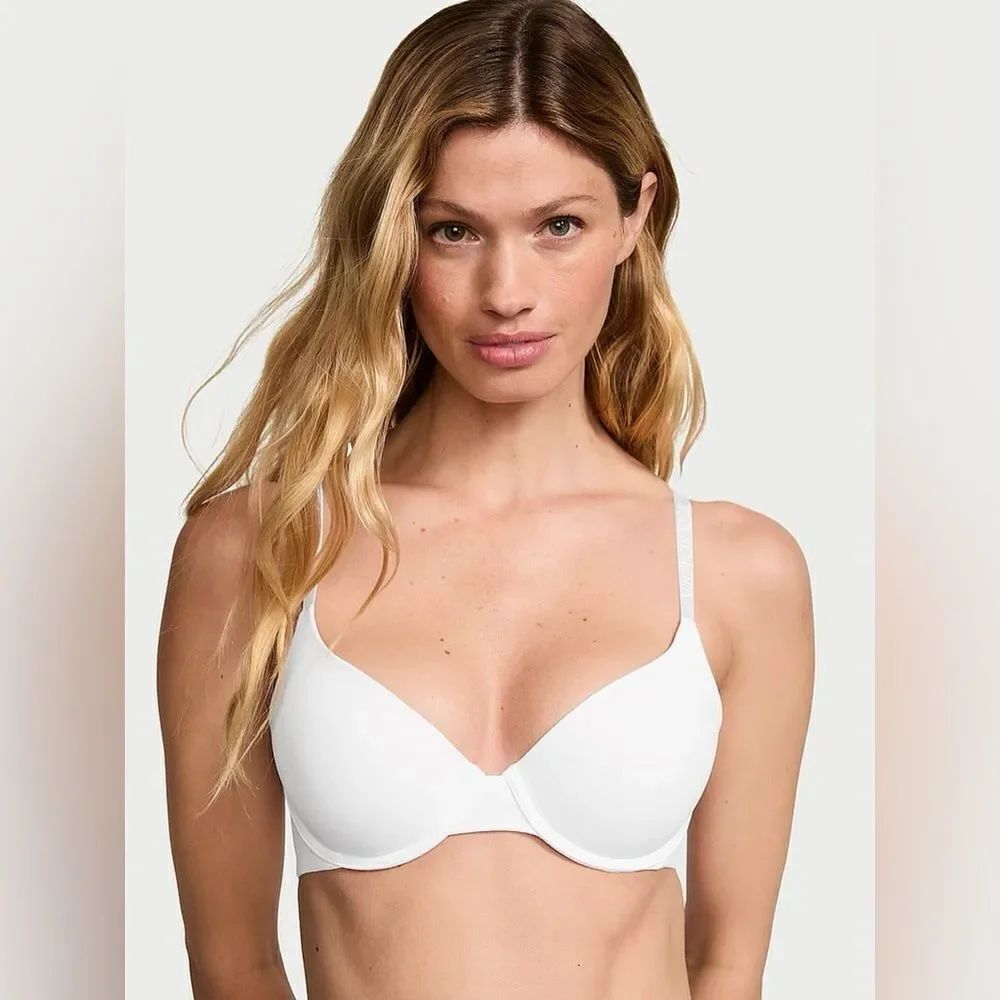Victoria's Secret Women's The T-Shirt Lightly Lined Smooth Demi Bra Size 34C